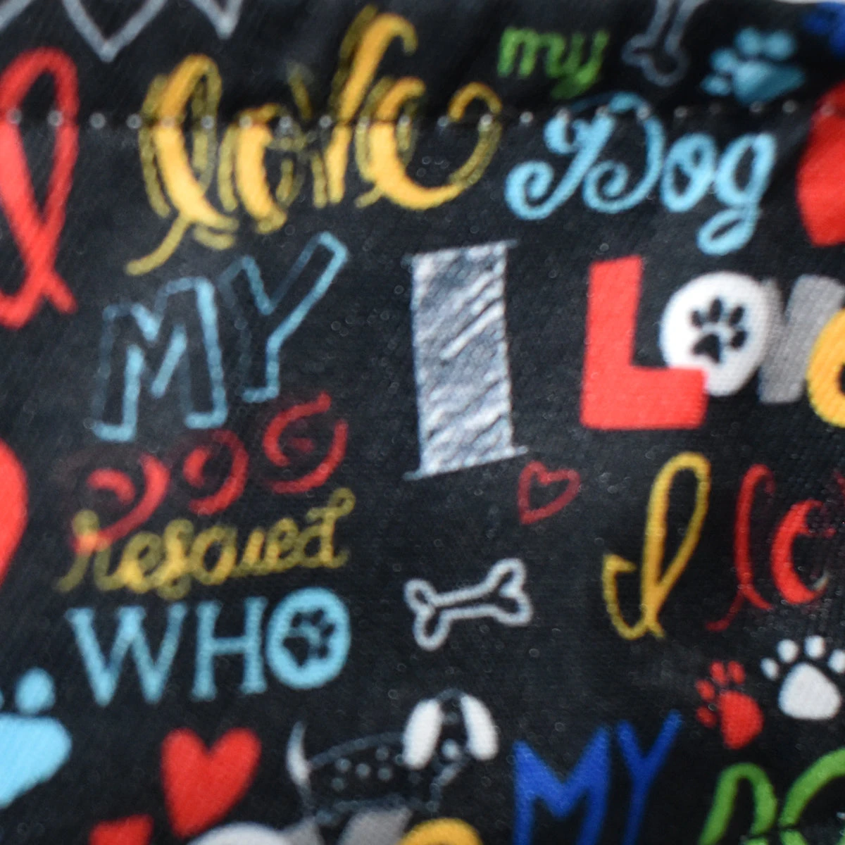 Essex Classics Ladies Danny & Ron's Rescue "I Love My Dog" Talent Yarn Straight Collar Short Sleeve Show Shirt 4 Essex Classics Ladies Danny & Ron's Rescue "I Love My Dog" Talent Yarn Straight Collar Short Sleeve Show Shirt - Image 2