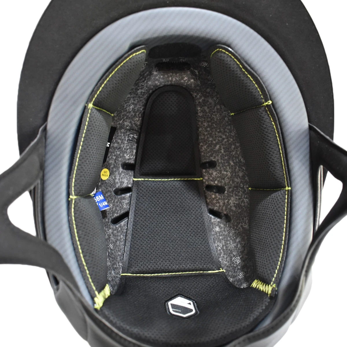 Samshield Custom Miss Shield Matte Black Chrome Black Blazon Crystal Helmet 15 Samshield Custom Miss Shield Matte Black Chrome Black Blazon Crystal Helmet - Image 13