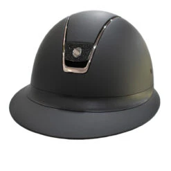 Samshield Custom Miss Shield Matte Black Chrome Black Blazon Crystal Helmet 28 Samshield Custom Miss Shield Matte Black Chrome Black Blazon Crystal Helmet -Equestrian Supplies Shop Samshield Custom Miss.Shield Blazon.Crystals Black 05