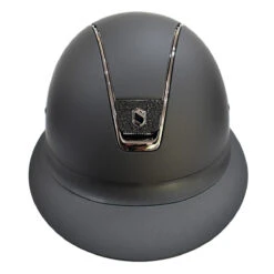 Samshield Custom Miss Shield Matte Black Chrome Black Blazon Crystal Helmet 26 Samshield Custom Miss Shield Matte Black Chrome Black Blazon Crystal Helmet -Equestrian Supplies Shop Samshield Custom Miss.Shield Blazon.Crystals Black 08