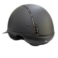 Samshield Custom Miss Shield Matte Black Chrome Black Blazon Crystal Helmet 31 Samshield Custom Miss Shield Matte Black Chrome Black Blazon Crystal Helmet -Equestrian Supplies Shop Samshield Custom Miss.Shield Blazon.Crystals Black 10