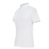 Samshield Women's Sixtine Show Shirt -Equestrian Supplies Shop Samshield Sixtine SS.Show .Shirt White Front