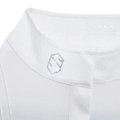 Samshield Women's Sophia Long Sleeve Shirt -Equestrian Supplies Shop Samshield Sophia Navy.Jacquard Collar