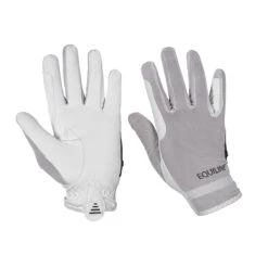 Equiline Summer Riding Glove -Equestrian Supplies Shop T11235 EQline Summer.Glove White