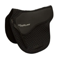 ThinLine Cutback Wither English Saddle Pad -Equestrian Supplies Shop TL cutback wither.free .pad blk 2