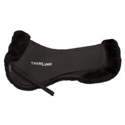 ThinLine Full Sheepskin Trifecta Half Pad -Equestrian Supplies Shop TL full.sheepskin.trifecta.half .pad dkbrwn 1