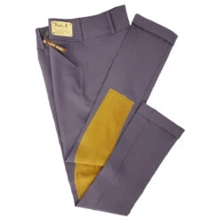 Tailored Sportsman Child's Front Zip Trophy Hunter Jodhpurs -Equestrian Supplies Shop TS 3969 childs jod purp.heart tan