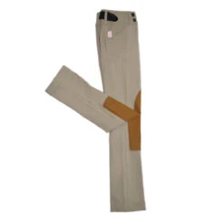 Tailored Sportsman Child's Front Zip Trophy Hunter Jodhpurs -Equestrian Supplies Shop Tailored.Sportsman 3969 Kids.Jodhpurs Tan.Tan 01