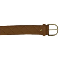 Tailored Sportsman Quilted C Belts 41 Tailored Sportsman Quilted C Belts -Equestrian Supplies Shop Tailored.Sportsman Quilted.Leather.C.Belt 16456 CUG Cuoio.Gold 00