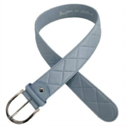 Tailored Sportsman Quilted C Belts 38 Tailored Sportsman Quilted C Belts -Equestrian Supplies Shop Tailored.Sportsman Quilted.Leather.C.Belt 16456 SKS Sky.Silver 01