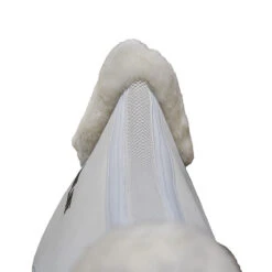ThinLine Trifecta Half Pad With Sheepskin Rolls -Equestrian Supplies Shop ThinLine Trifecta White 94847.1587493858.1280.1280