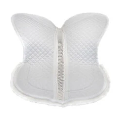 ThinLine Trifecta Half Pad With Sheepskin Rolls -Equestrian Supplies Shop ThinLine Trifecta White 66424.1587493858.1280.1280