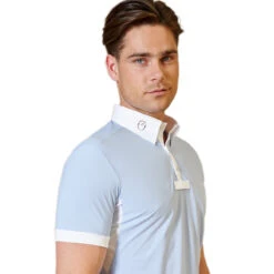Vestrum Men's Budoni Short Sleeve Show Shirt 12 Vestrum Men's Budoni Short Sleeve Show Shirt -Equestrian Supplies Shop Ves Budoni 70 4