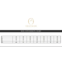 Vestrum Women's Camaiore Short Sleeve Show Shirt -Equestrian Supplies Shop Vestrum.Ladies.Size .Conversion.Guide