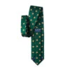 Wild Attire Inc. Stone Cold Fox Green Silk Tie -Equestrian Supplies Shop WIild.Attire.Inc green silk stone cold fox AL301553 02