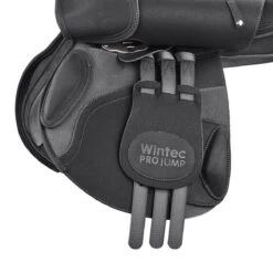 Wintec Pro Jump RearFB Saddle With HART -Equestrian Supplies Shop W ProJump GirthingSystem Blk