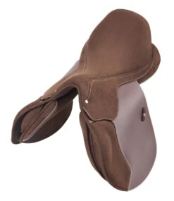 Wintec Pro Jump RearFB Saddle With HART -Equestrian Supplies Shop W ProJump Topdown Brn
