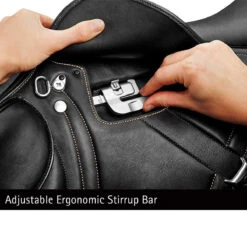 Bates Advanta Saddle With HART -Equestrian Supplies Shop black2 84769.1589998231.1280.1280