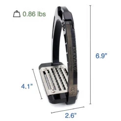 Acavallo Arena AluPro Stirrups -Equestrian Supplies Shop black3 75289.1587666988.1280.1280