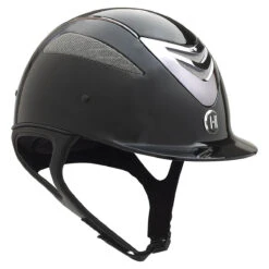 One K Defender Helmet -Equestrian Supplies Shop black glossy 70814.1590169349.1280.1280