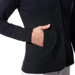 Kerrits Stretch Competitor Koat - 4 Snap -Equestrian Supplies Shop blackjacket2 45792.1581525309.1280.1280