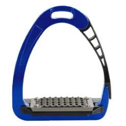 Acavallo Arena AluPro Stirrups -Equestrian Supplies Shop blue front2 75174.1587666989.1280.1280