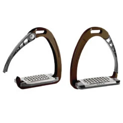 Acavallo Arena AluPro Stirrups -Equestrian Supplies Shop brown2 69336.1587666990.1280.1280