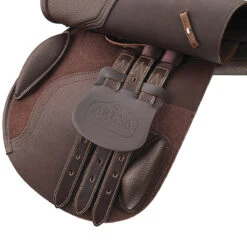Arena Jump Saddle With HART 10 Arena Jump Saddle With HART -Equestrian Supplies Shop brown7