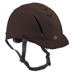 Ovation Deluxe Schooler Helmet -Equestrian Supplies Shop brown 27bd00cd 868d 470a 8ebf ef12d49946e1