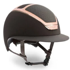 KASK Star Lady Everyrose Helmet -Equestrian Supplies Shop brownrosegold