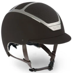 KASK Dogma Chrome Light Helmet -Equestrian Supplies Shop brownsilver a6fcbd4f 546d 47a8 a7d4 fa8c367ef698