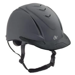Ovation Deluxe Schooler Helmet -Equestrian Supplies Shop darkgrey