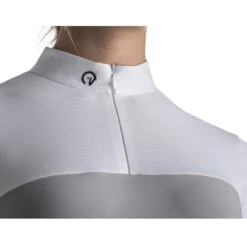 EGO 7 Women's Lace Top Long Sleeve -Equestrian Supplies Shop greywhite 07548.1583424958.1280.1280