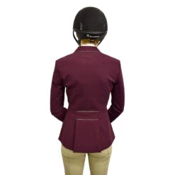 Equiline GwentyG Women's Show Coat -Equestrian Supplies Shop gwentyg plum 4