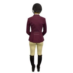 Equiline GwentyG Women's Show Coat -Equestrian Supplies Shop gwentyg plum 5