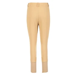 TuffRider Children's Ribb Knee Patch Breeches -Equestrian Supplies Shop light tan3 55901.1588684593.1280.1280