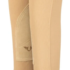 TuffRider Children's Ribb Knee Patch Breeches -Equestrian Supplies Shop light tan5 81913.1588684593.1280.1280