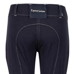 Equine Couture Children's Sportif Natasha Knee Patch Breeches -Equestrian Supplies Shop navy6 47436.1588624776.1280.1280