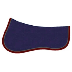 Wilker's Suede Half Pad -Equestrian Supplies Shop navyburgundycharcoal