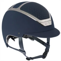 KASK Dogma Chrome Light Helmet -Equestrian Supplies Shop navysilver 09acfde8 67b3 4d23 93f8 84ace196f27c