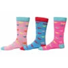 TuffRider Neon Pony Kids Socks 3 Pack -Equestrian Supplies Shop neon socks 69048.1589827790.1280.1280