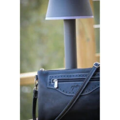 Penelope Emma Handbag -Equestrian Supplies Shop pochette penelope crantee noir 2