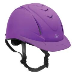 Ovation Deluxe Schooler Helmet -Equestrian Supplies Shop purple