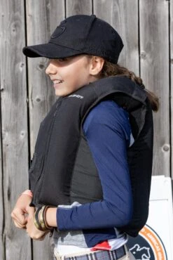 Allshot SafeKid Safety Airbag Vest -Equestrian Supplies Shop safekid deployside
