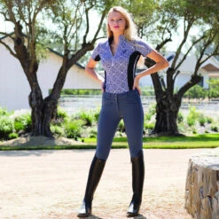 Goode Rider Full Seat Miracle Breech -Equestrian Supplies Shop slateblue2 26276.1588968555.1280.1280