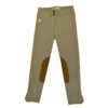 Tailored Sportsman Vintage Mid Rise Front Zip Breeches -Equestrian Supplies Shop t.sports 1963 tan 3