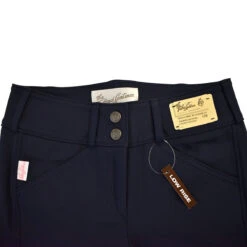 Tailored Sportsman Girls Front Zip Trophy Hunter Breeches 33 Tailored Sportsman Girls Front Zip Trophy Hunter Breeches -Equestrian Supplies Shop ts3690 girls trophy.hunt fz blk.n.blue 1