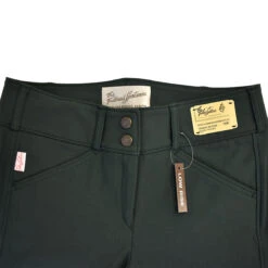 Tailored Sportsman Girls Front Zip Trophy Hunter Breeches 29 Tailored Sportsman Girls Front Zip Trophy Hunter Breeches -Equestrian Supplies Shop ts3960 girls trophy.hunt fz blk.forest tan 1