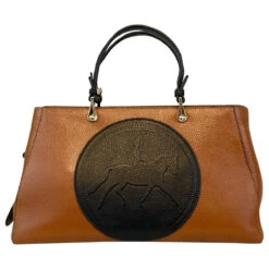 Tucker Tweed Equestrian Sedgefield Legacy Handbag -Equestrian Supplies Shop tucker tweed sedgefield legacy dressage leather handbags chestnut blk