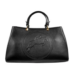 Tucker Tweed Equestrian Sedgefield Legacy Handbag -Equestrian Supplies Shop tucker tweed sedgefield legacy hunter jumper leather handbags black